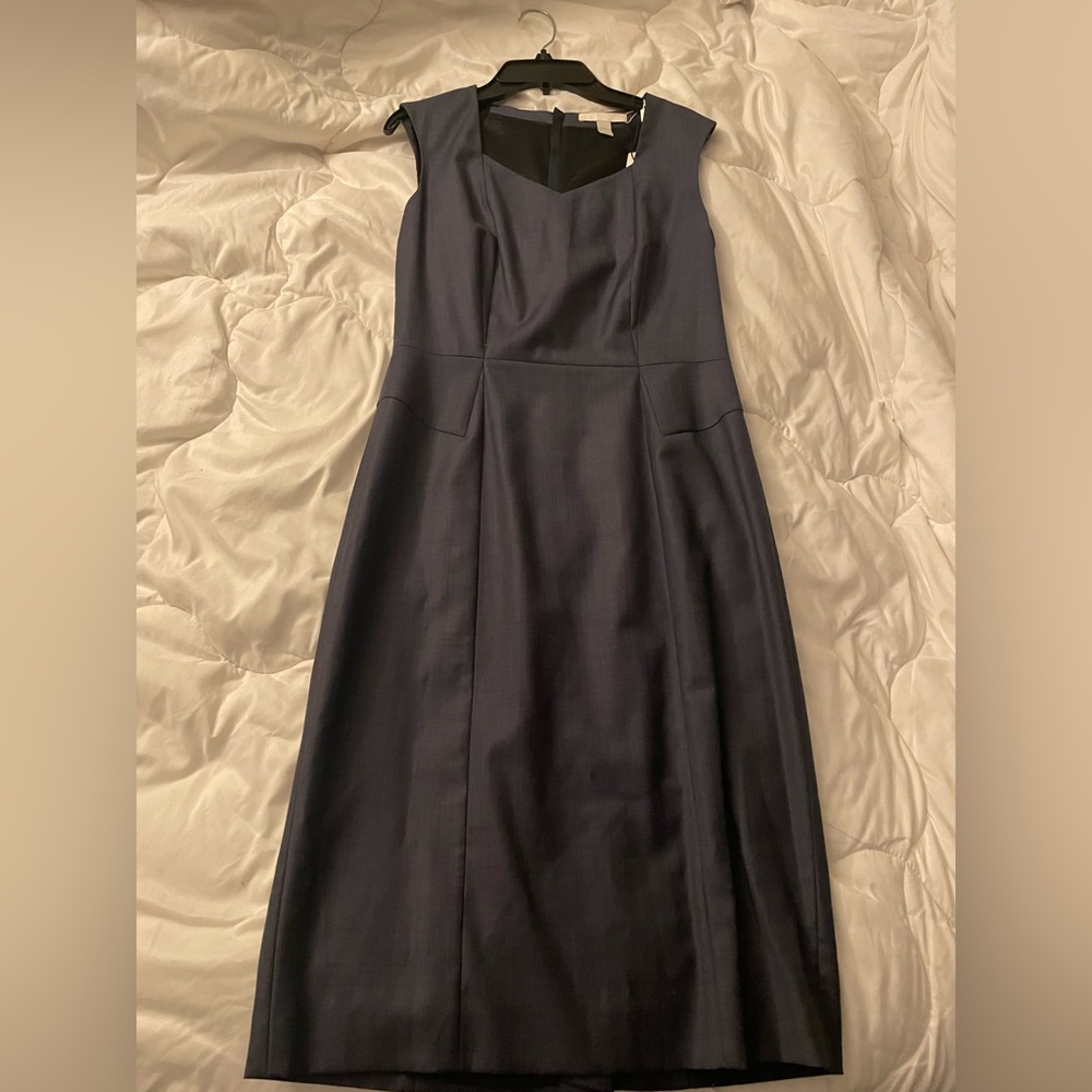 NWT Hugo Boss Navy Blue Sheath Dress Suit 💼 - Picture 14 of 14